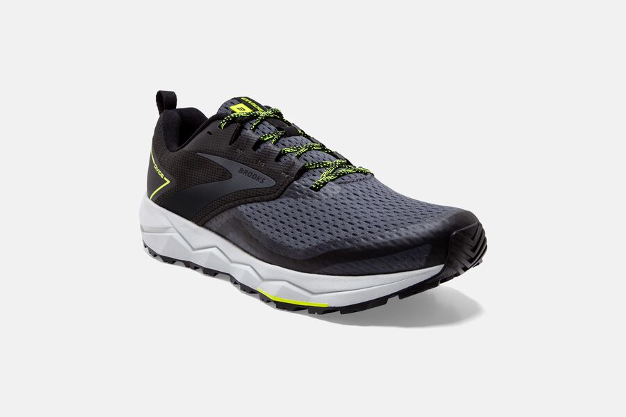 Brooks Running Shoes - Divide 2 Trail Mens - Black - WMO-972435